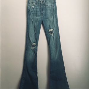 Hollister high rise flare jeans